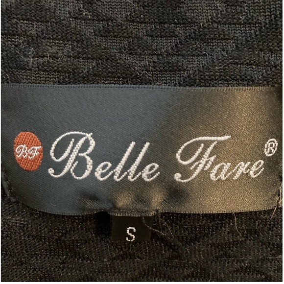 Belle Fare Black & Tan Rex & Fox Fur Vest - Picture 6 of 15